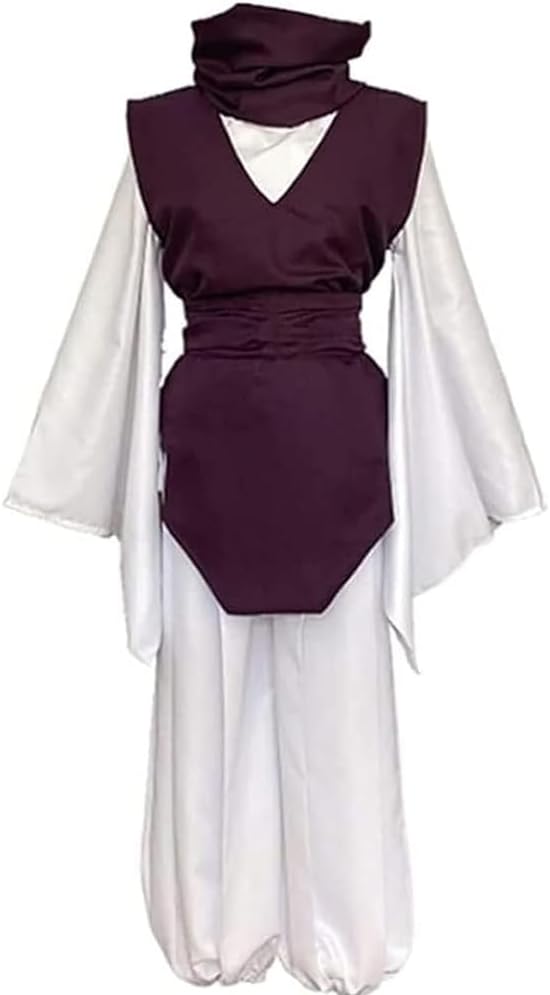 Men Costume Outfit Kimono Uniform for Halloween Full Set