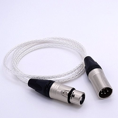 HGC GAGACOCC 2m 4 Pin XLR Male to Female Audio Extension Cable