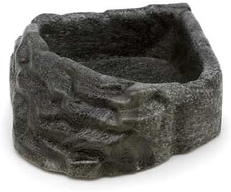 Zoo Med Reptile Rock Corner Water Dish for Large Terrariums
