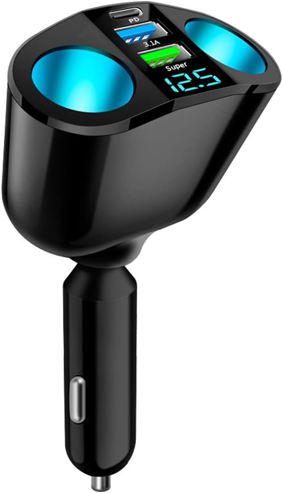 Ankuee Fast Car Charger: Charge 4 Devices at Once!