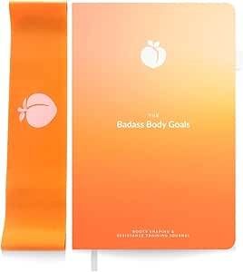 Badass Body Goals Booty Shaping Fitness Journal for Women