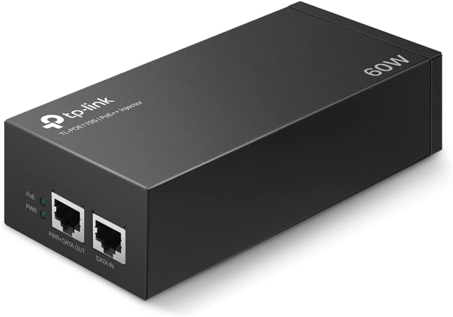 TP-Link PoE++ Injector Gigabit Adapter for Easy PoE Setup