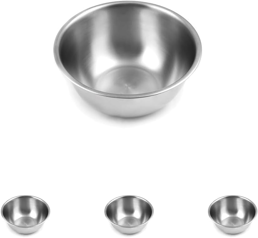 Elegant Stainless Steel Mixing Bowl Set for All Your Needs