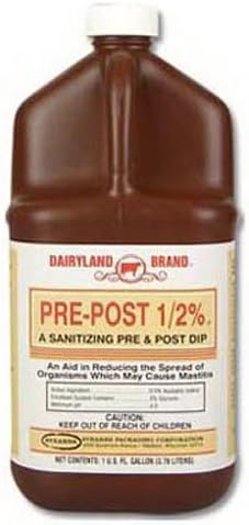 St0106-db-tl50 Gallon Pre-post 1/2% Iodine Teat Dip for Cows