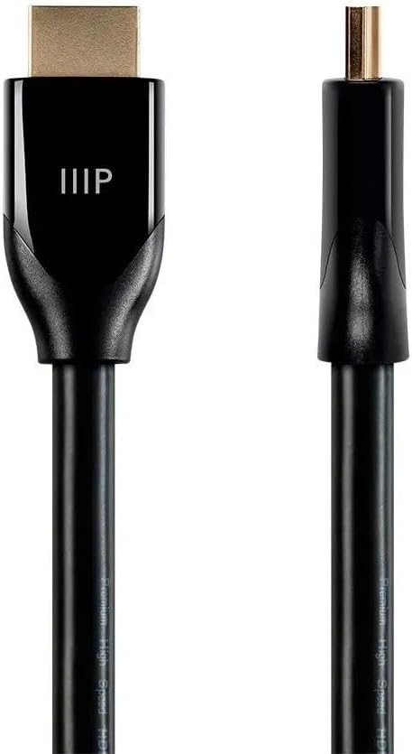 Monoprice 4K Certified Premium High Speed HDMI Cable - 6ft