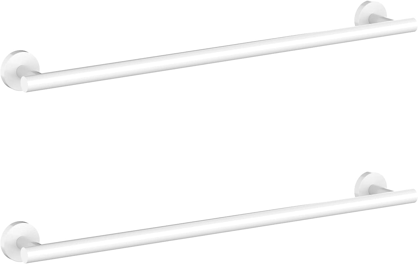 Cilee 24 Inch Double Towel Bar Set for Modern Bathrooms