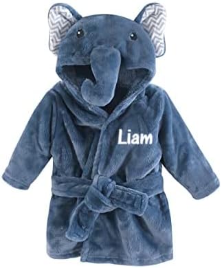 Customized Elephant Animal Face Baby Bathrobe for Boys & Girls