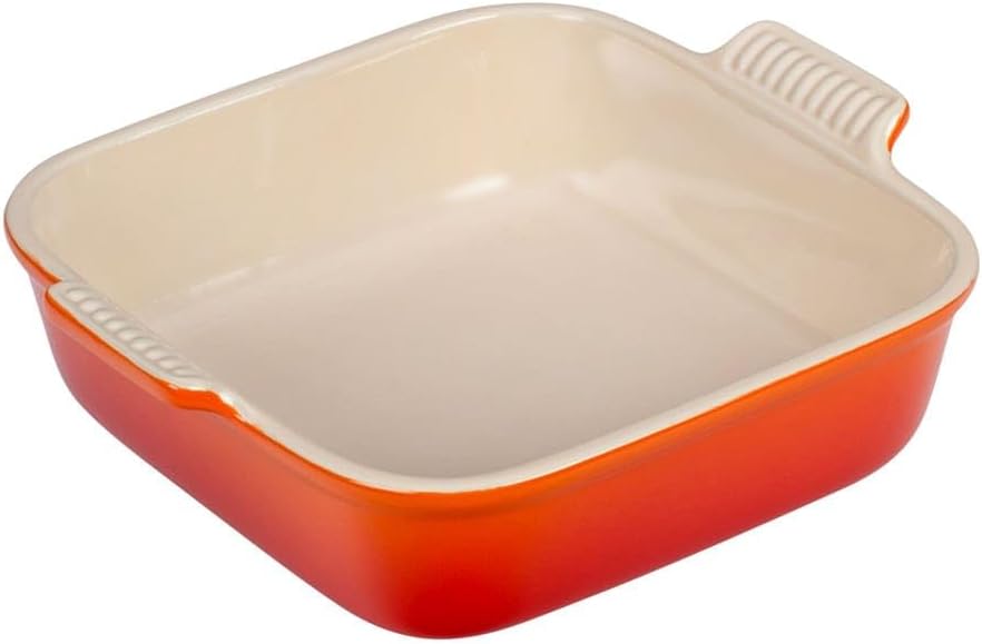 Le Creuset Stoneware Heritage Square Dish for Perfect Cooking