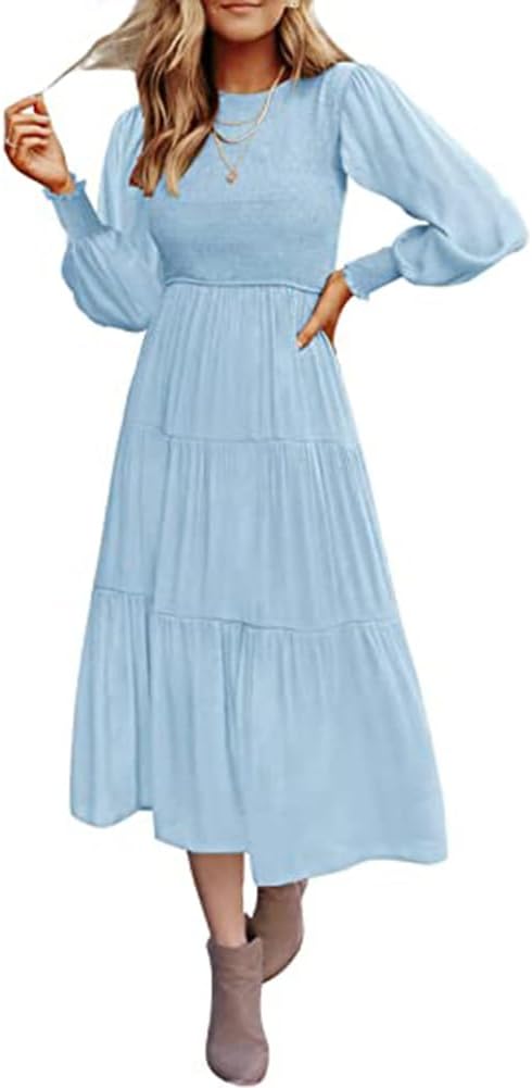Women's Casual Long Sleeve Fall Dress for Every Occasion