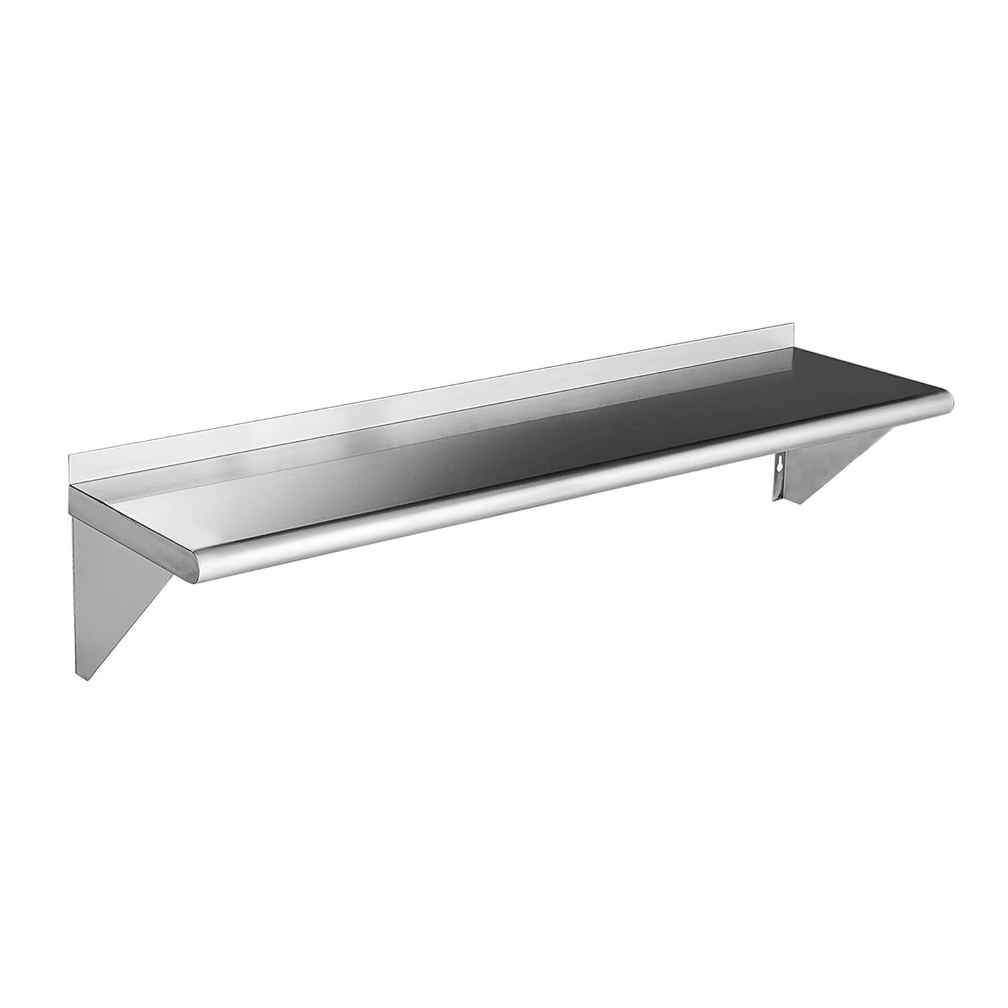 ROCKPOINT Stainless Steel Shelf 12 x 48 Inches for Heavy Use