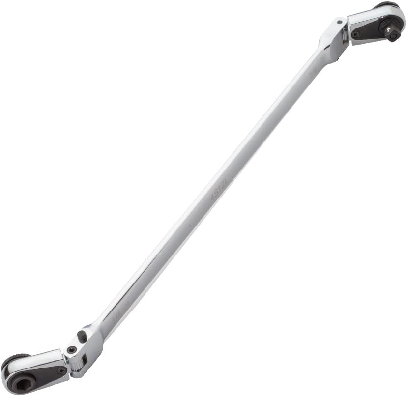 EZRED 12-inch Chrome Quarter Stick with Locking Flex Heads