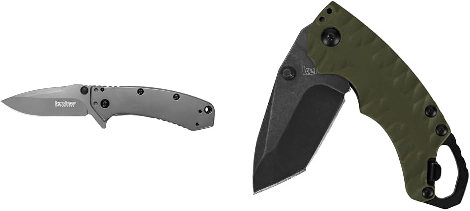 Kershaw Cryo Pocket Knife with Speedsafe Opening and Versatility