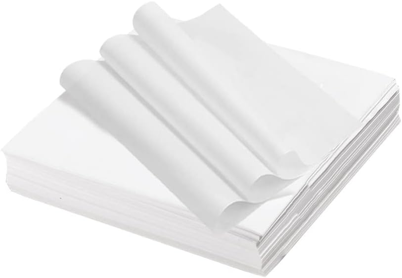 Non-Stick Parchment Paper Sheets - 100 PCS 12x12in