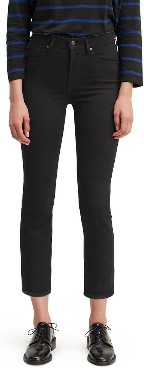 Levi's Women's 724 High Rise Straight Crop Jeans for Style