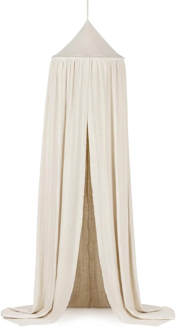 Cotton Bed Canopy for Kids ~ Breathable & Cozy!
