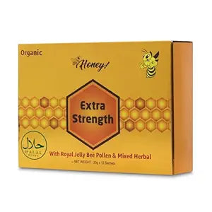 Herbal Tea Raw Totally Organic Natural Honey Infused Sachets