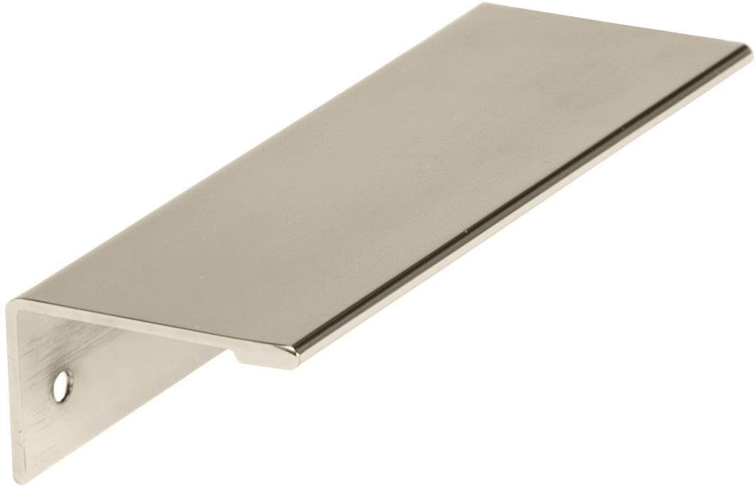 Amerock Edge Pulls 3-3/4 inch Polished Nickel Cabinet Pulls