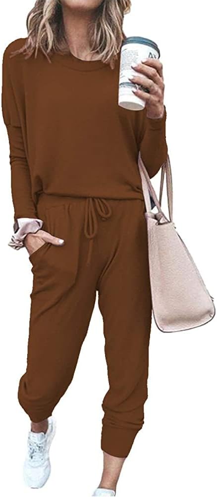 ETCYY NEW Lounge Sets for Women Comfortable Two Piece Outfit