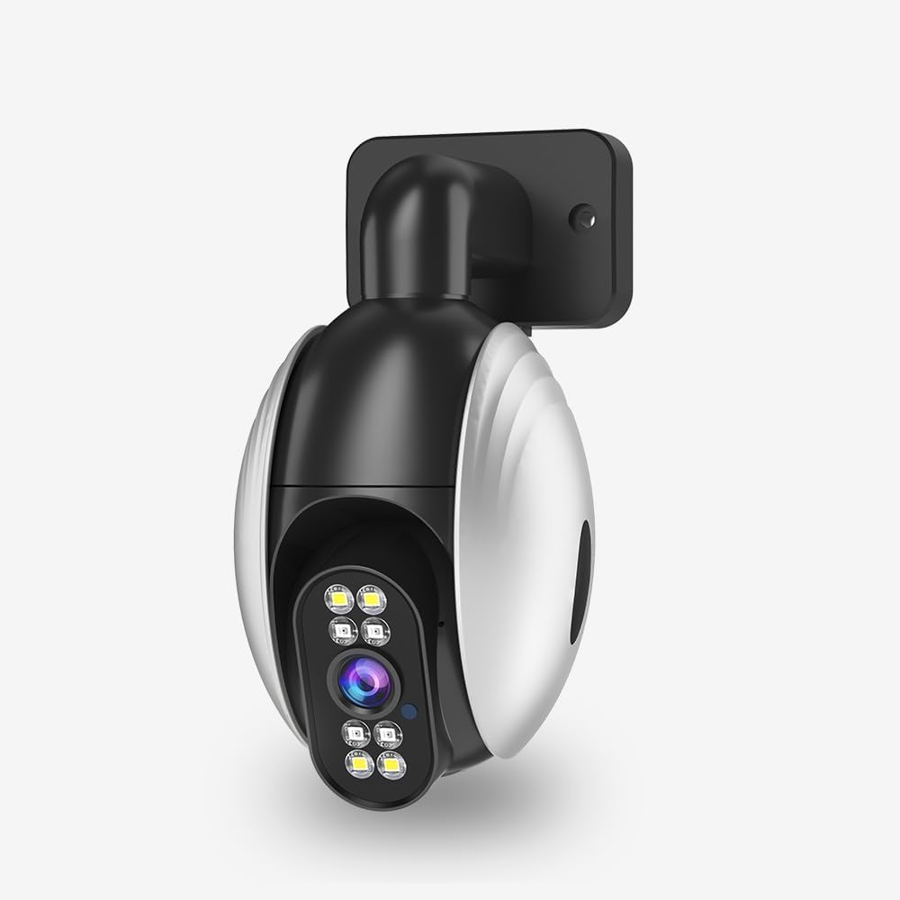 1080P WiFi Security Camera: Pan-Tilt, Motion Detection, 2-Way Audio
