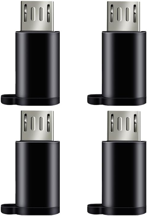 4 Pack USB-C to Micro-USB Adapters for Fast Charging | Accessonico