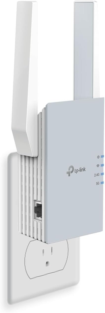 TP-Link RE515X AX1500 WiFi 6 Range Extender for Home Use