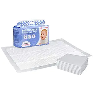 Disposable Changing Pads for Baby - Super Soft & Waterproof