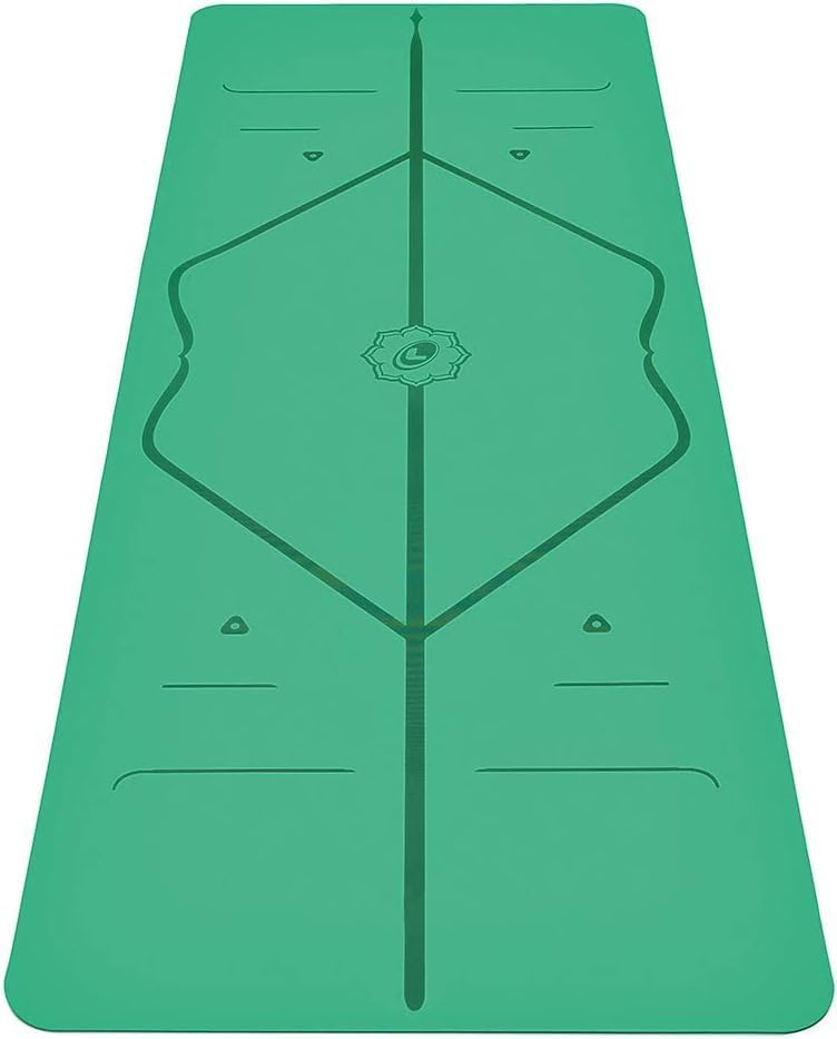 Liforme Original Yoga Mat with Patented Alignment - Warrior Grip + Eco-friendly