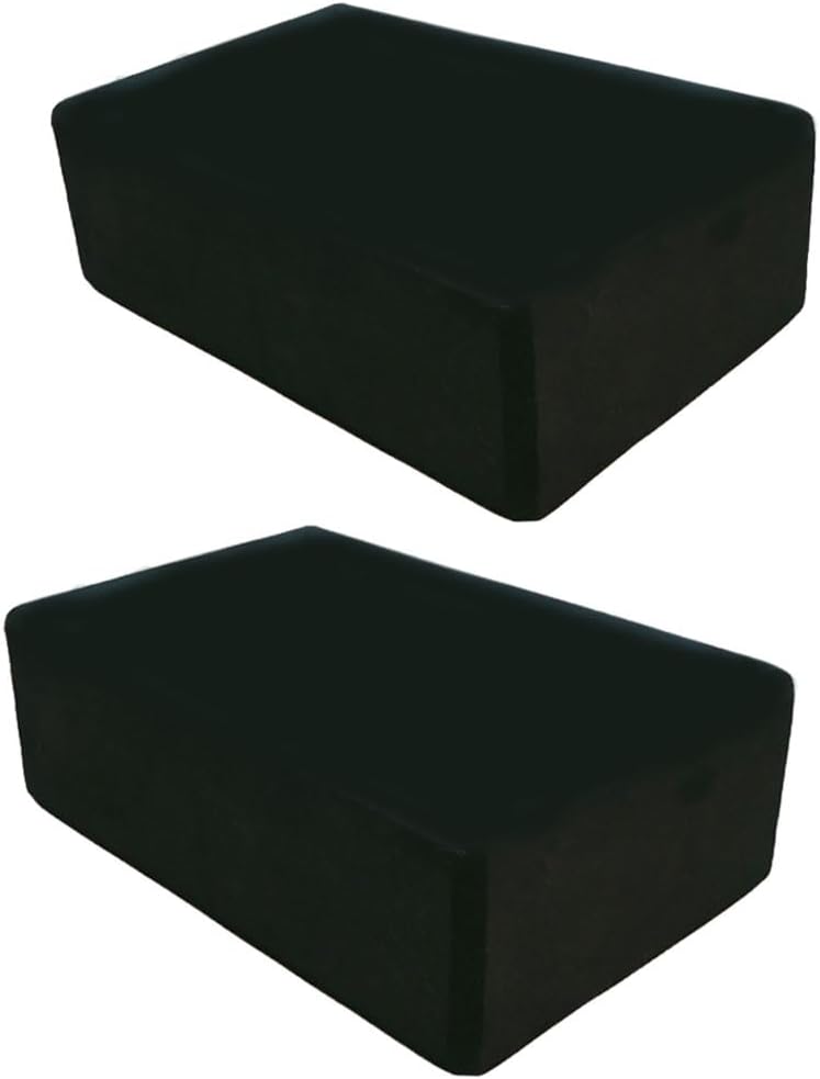 Non-Slip Yoga Blocks 2 Pack - Lightweight Support