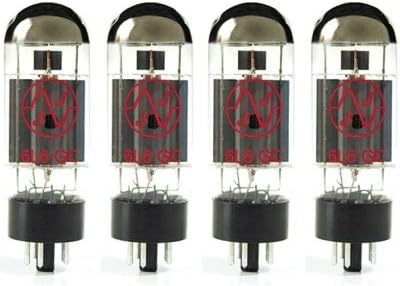 6L6GC Power Vacuum Tube Matched Quad for Guitar and Audio