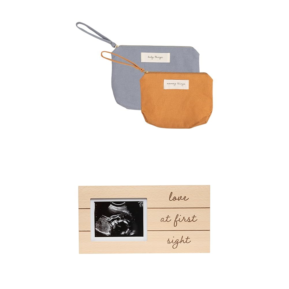 Stay Organized with Pearhead Mom and Baby Things Pouch Set