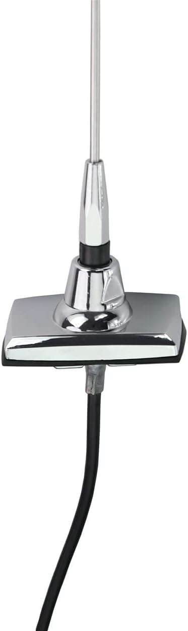 RetroSound Chrome OE-Style Universal Replacement Antenna for Ford