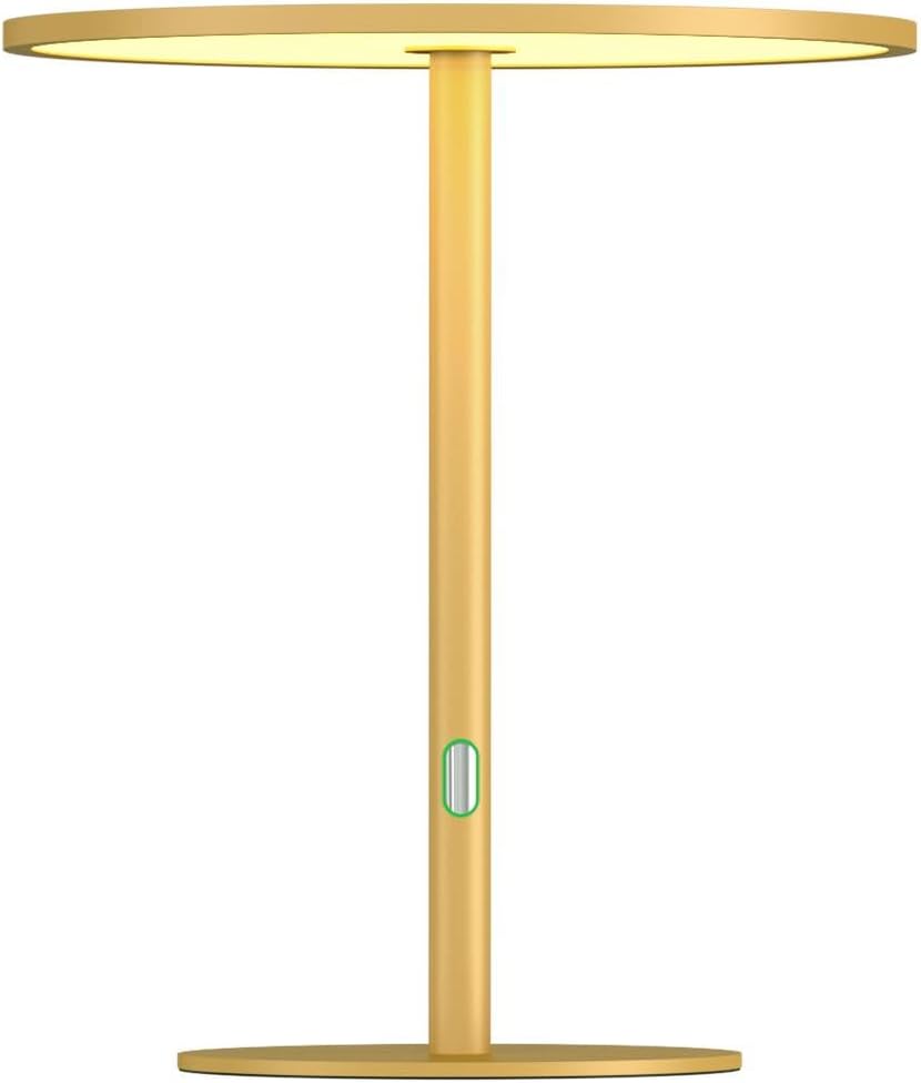 Eye-Friendly Gold Desk Lamp - Reduce Strain!