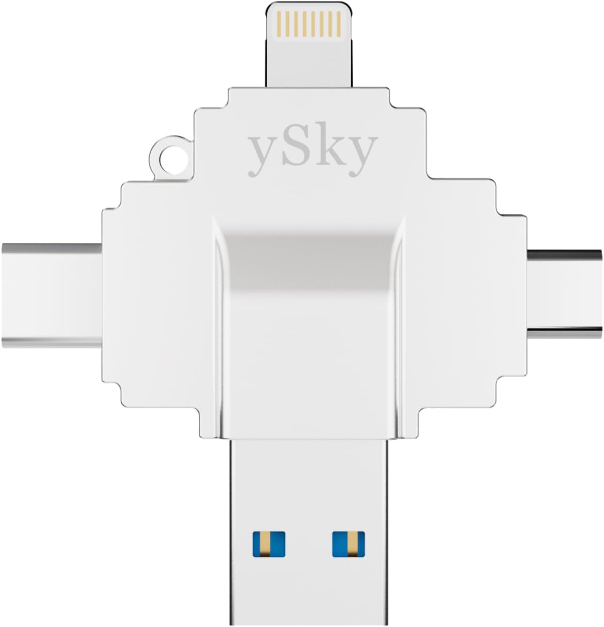 256GB MFi Certified Photo Stick for iPhone - Backup Photos/Videos Securely
