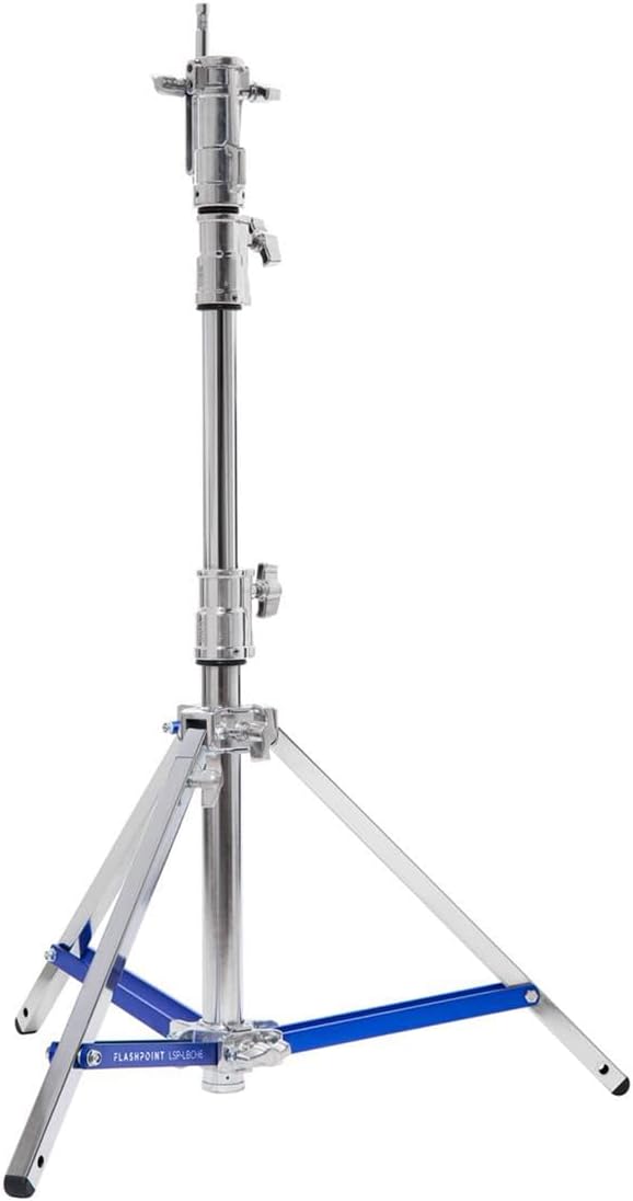 Flashpoint 5.7ft Lowboy Steel Stand Pro with Leveling Leg Features
