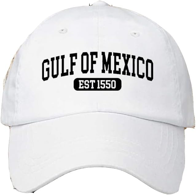 Vintage Gulf Print Baseball Cap Unisex