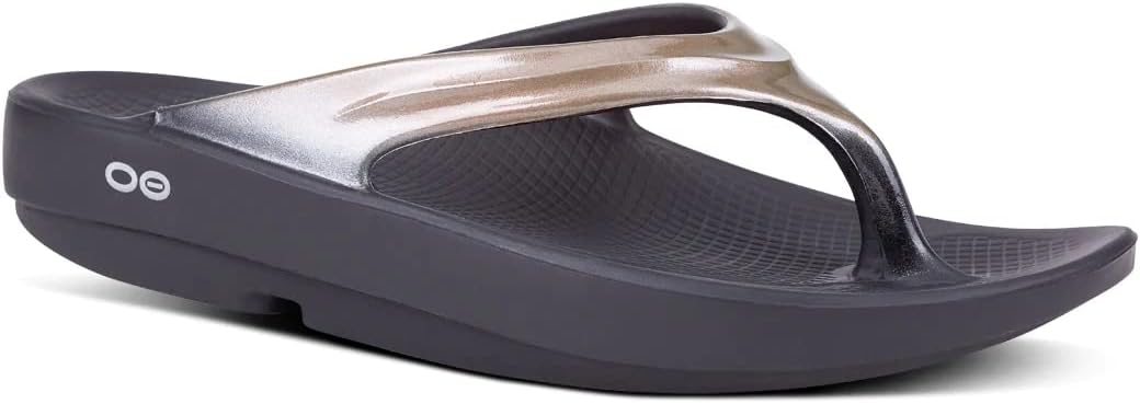 OOFOS Women's OOlala Sport Recovery Thong Sandal for Comfort