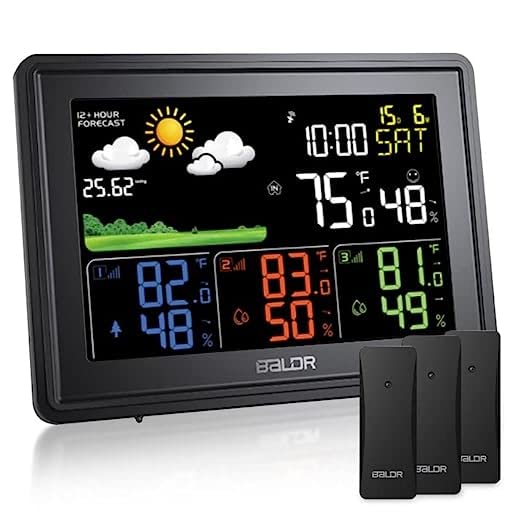 BALDR Weather Station with Multiple Sensors for Accurate Monitoring