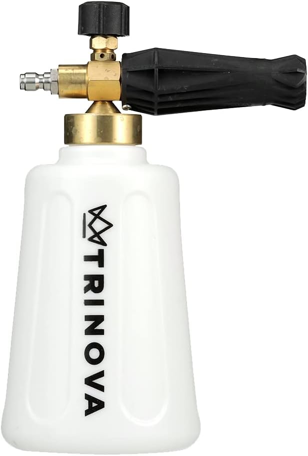 TriNova Foam Cannon for Pressure Washer - Heavy Duty Detailing