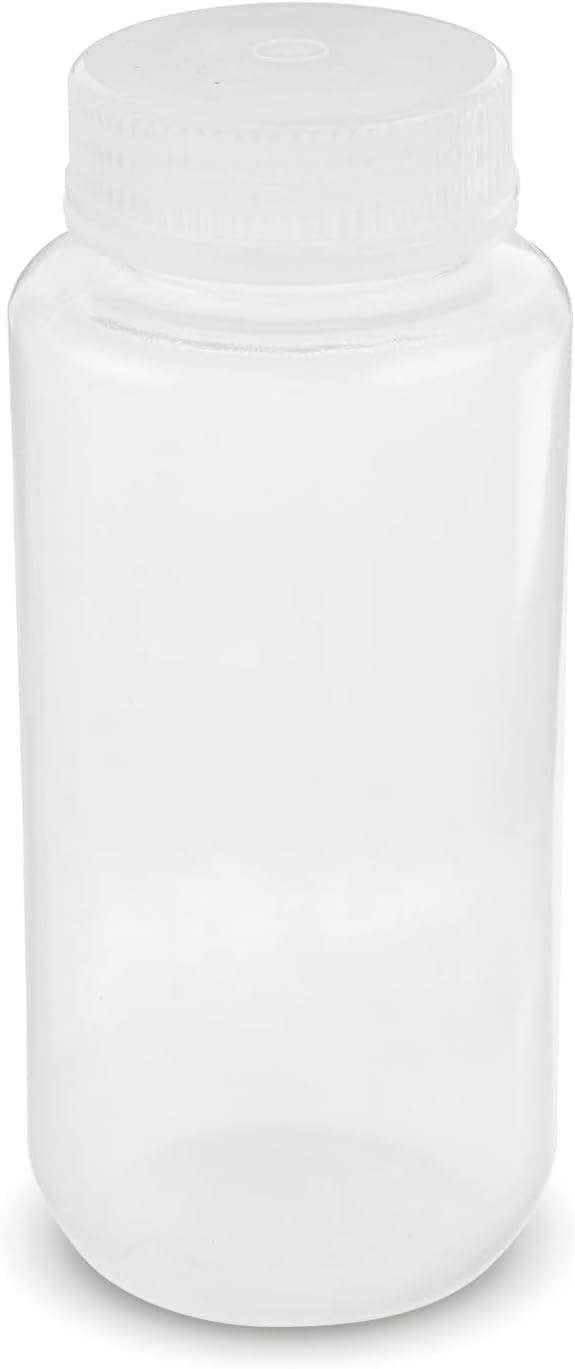 Wide Mouth Reagent Bottles - 16 Oz Plastic Storage Containers