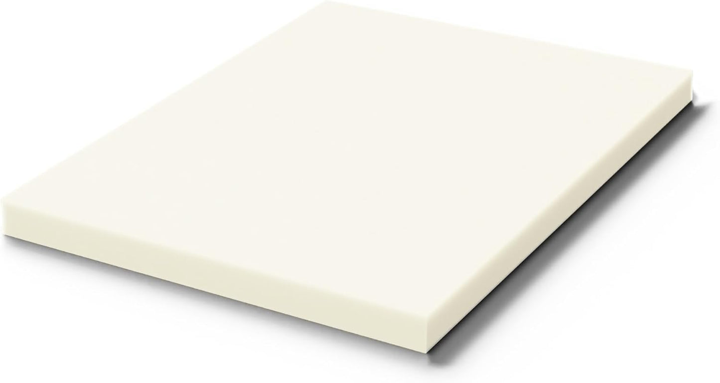 3-Inch High Density Foam Mattress Topper for Comfort and Support