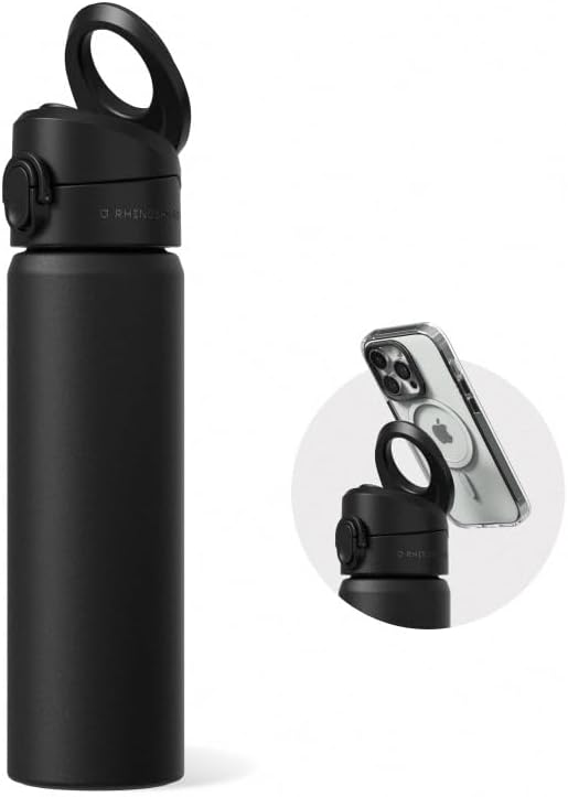 RHINOSHIELD AquaStand Magnetic Bottle 23 oz - Insulated Sport Bottle