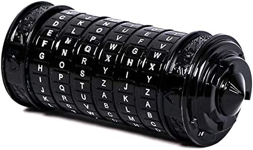 Cryptex Da Vinci Code Mini Lock Puzzle Box for Romantic Gifts
