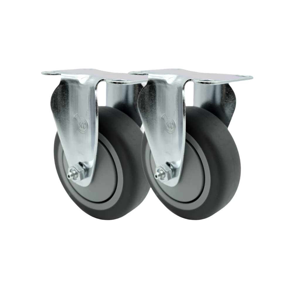 Rubbermaid Cube Quiet Replacement Caster Set for Utility Trucks