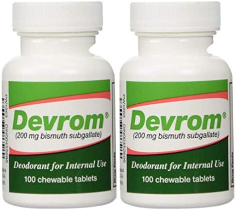 DEVROM Tablets Internal Deodorant 200MG Chewable Tablets Review