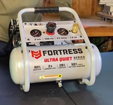 Ultra Quiet 2 Gal Air Compressor - Powerful Performance!