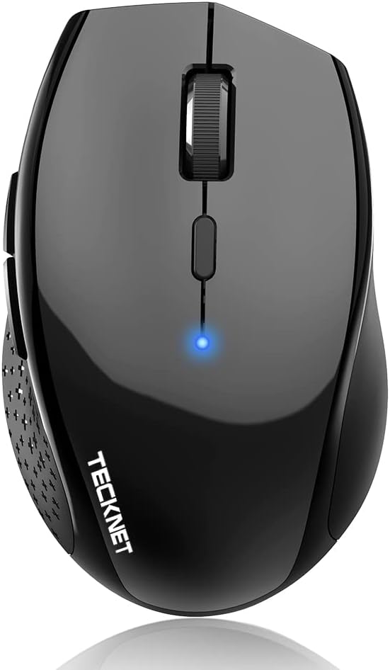 TECKNET 4800 DPI Wireless Mouse - 2-Year Battery Life!