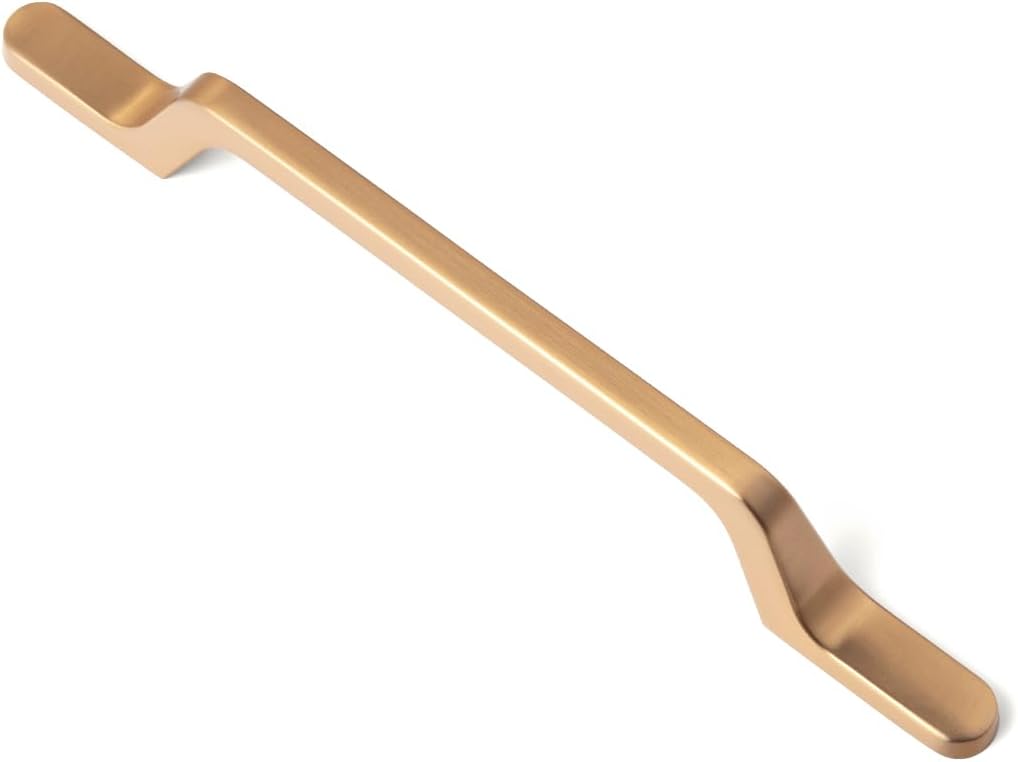 Goo-Ki 6 Pack Champagne Copper Cabinet Handle Drawer Pulls