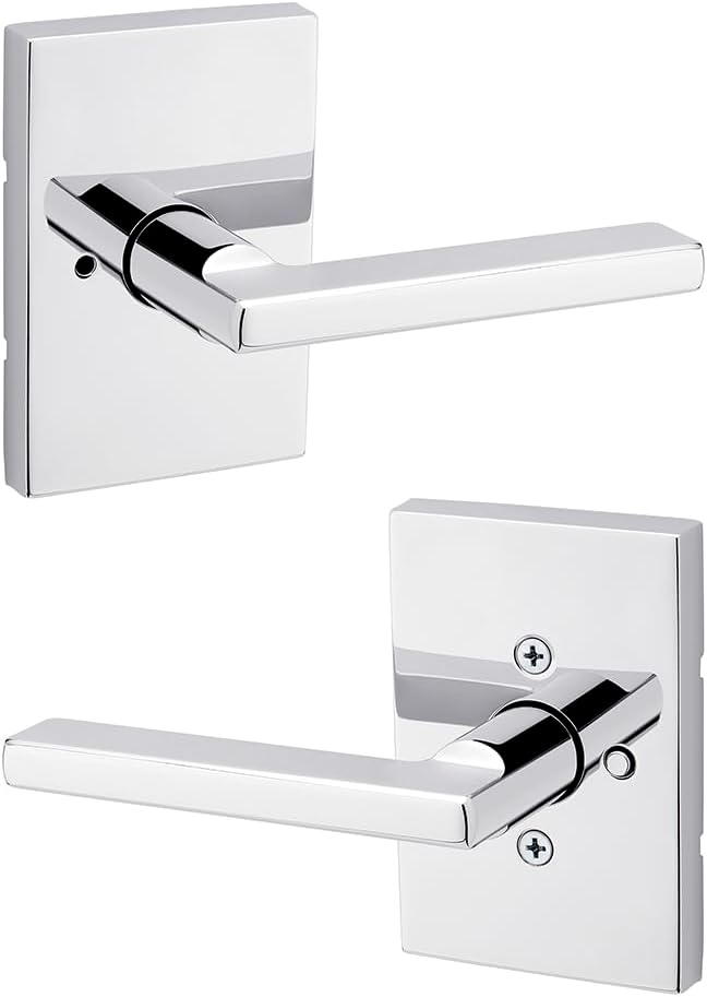 Kwikset Halifax Interior Privacy Door Handle for Bedrooms & Baths