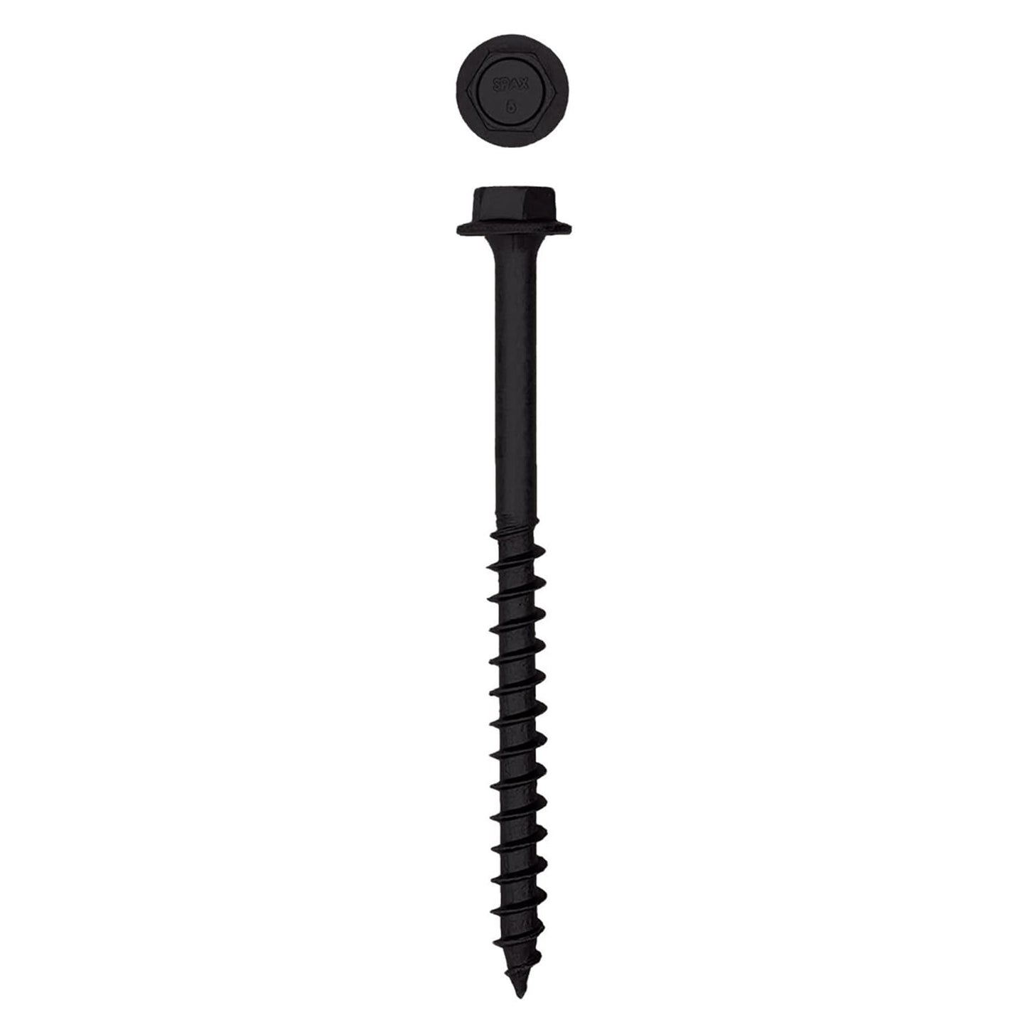 SPAX 3/8-in x 5-in Exterior Hex Head Structural Wood Lag Screws