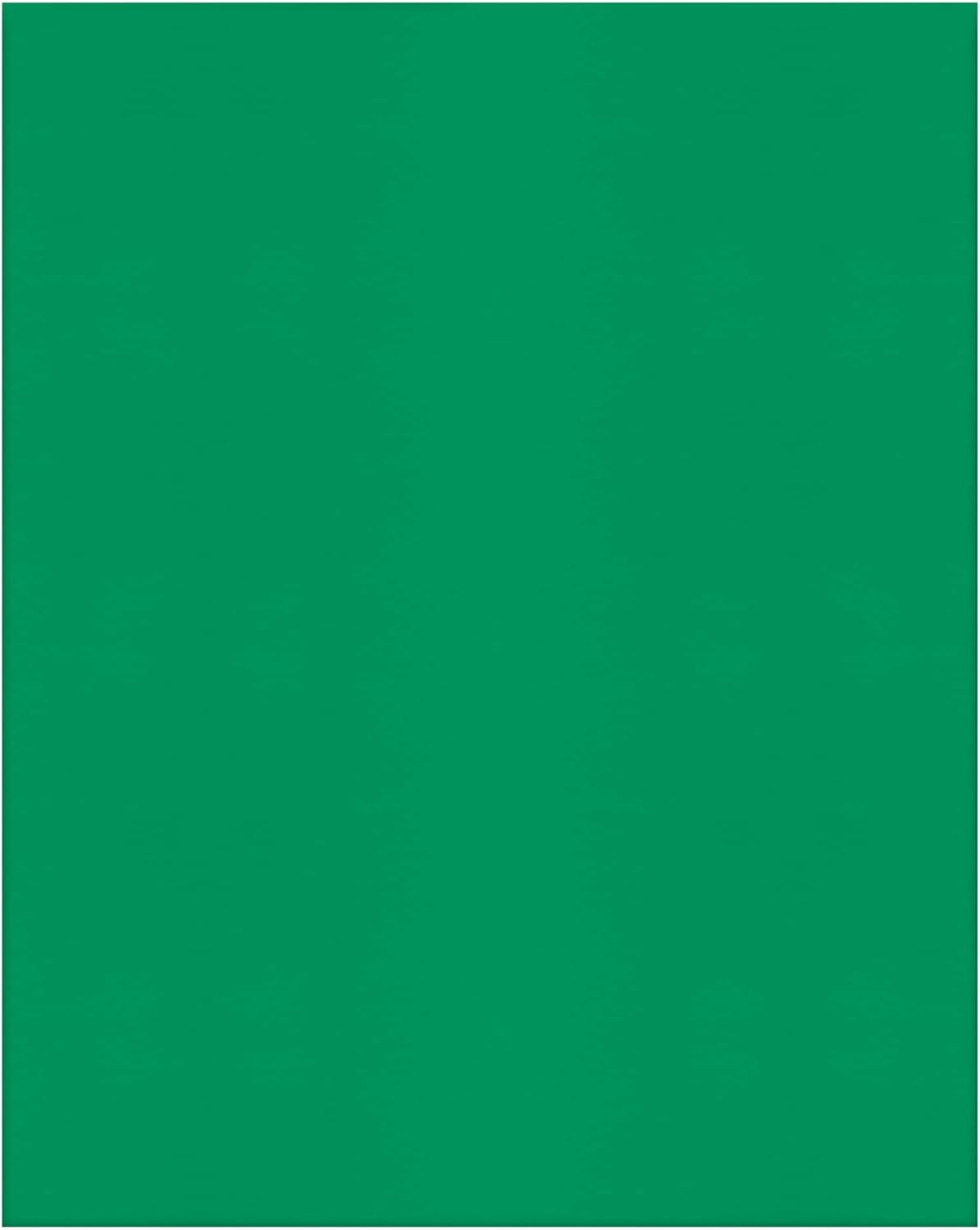 10-Pack Fastener Twin-Pocket Portfolios, Light Green